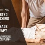 Freatured image for blog How to Combine Assisted Stretching with Massage Therapy, image of a massage therapist incorporating assisted stretching into their practice
