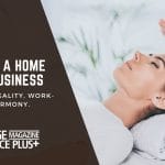 Start your journey running a Reiki business from home, illustrated by a tranquil session where a practitioner's hands hover above a relaxed client, embodying peace and legal savvy for work-life balance.